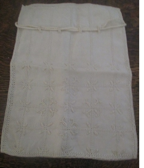 xxM1140M Antique Edwardian embroidered purse x